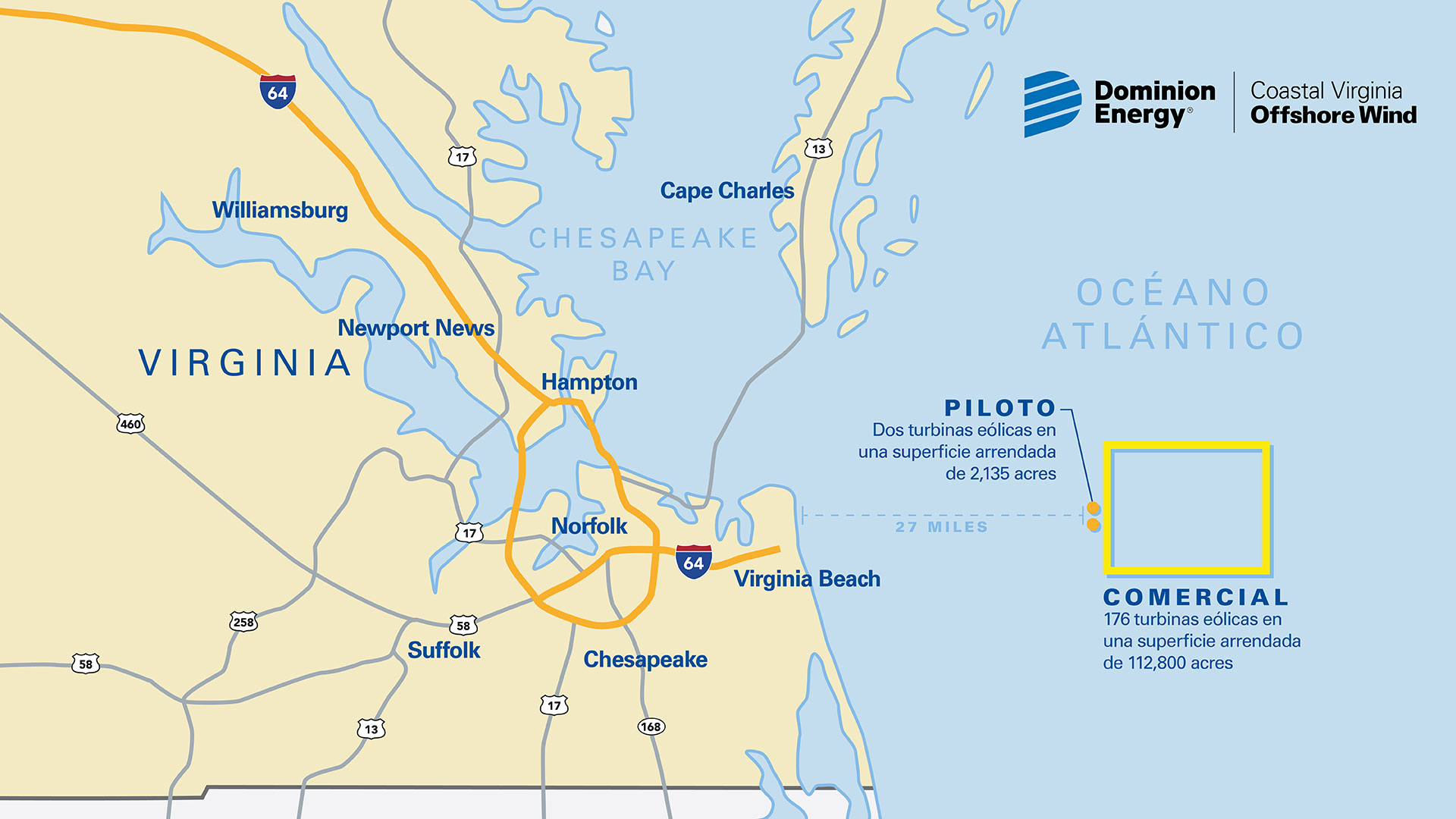 Map of lease area